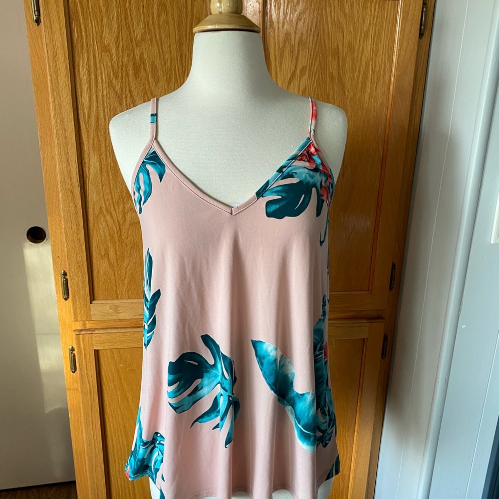 Tropical tank top
